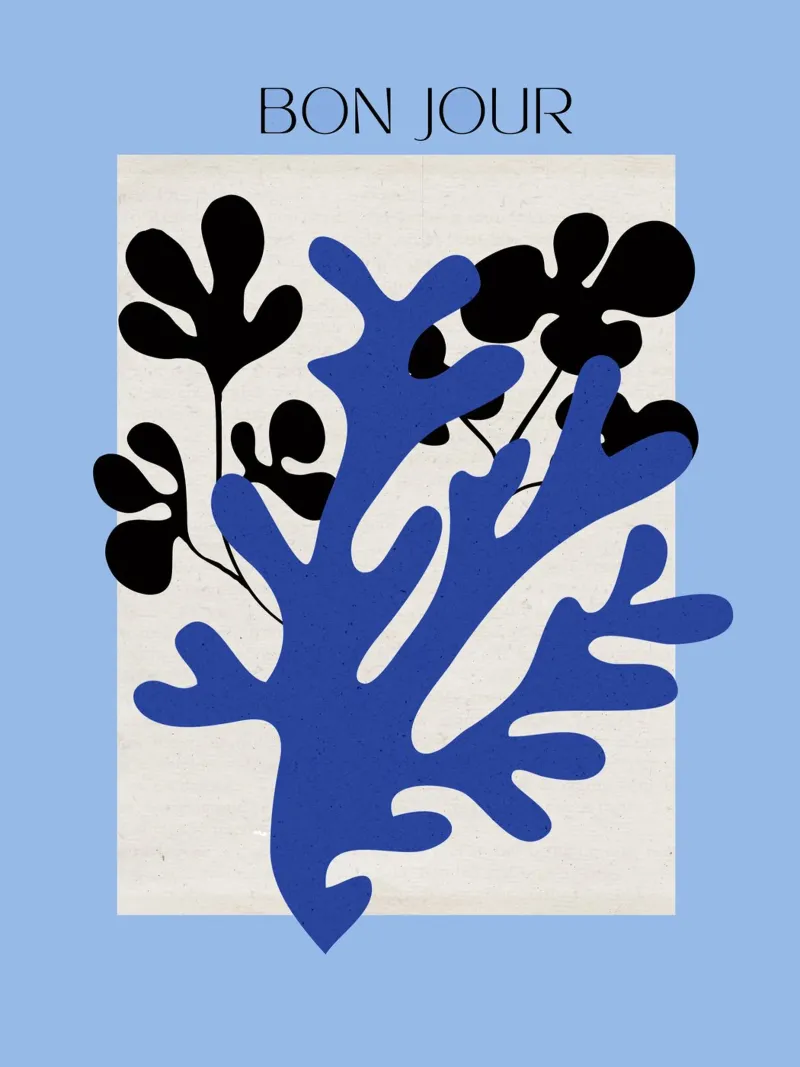 Bon Jour No 08 poster da treechild