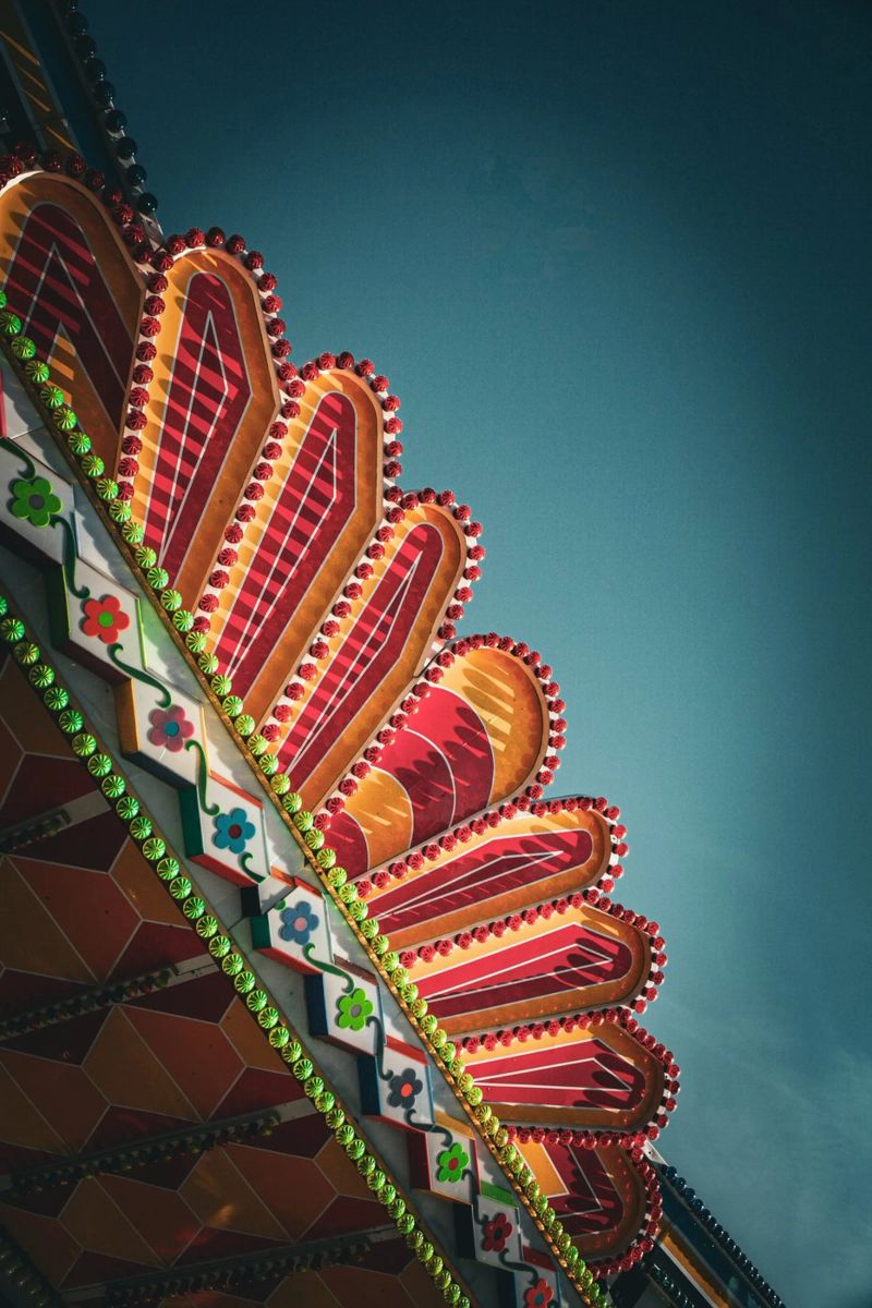 Wiesn Lichter pellicola backlit da Flo Klein