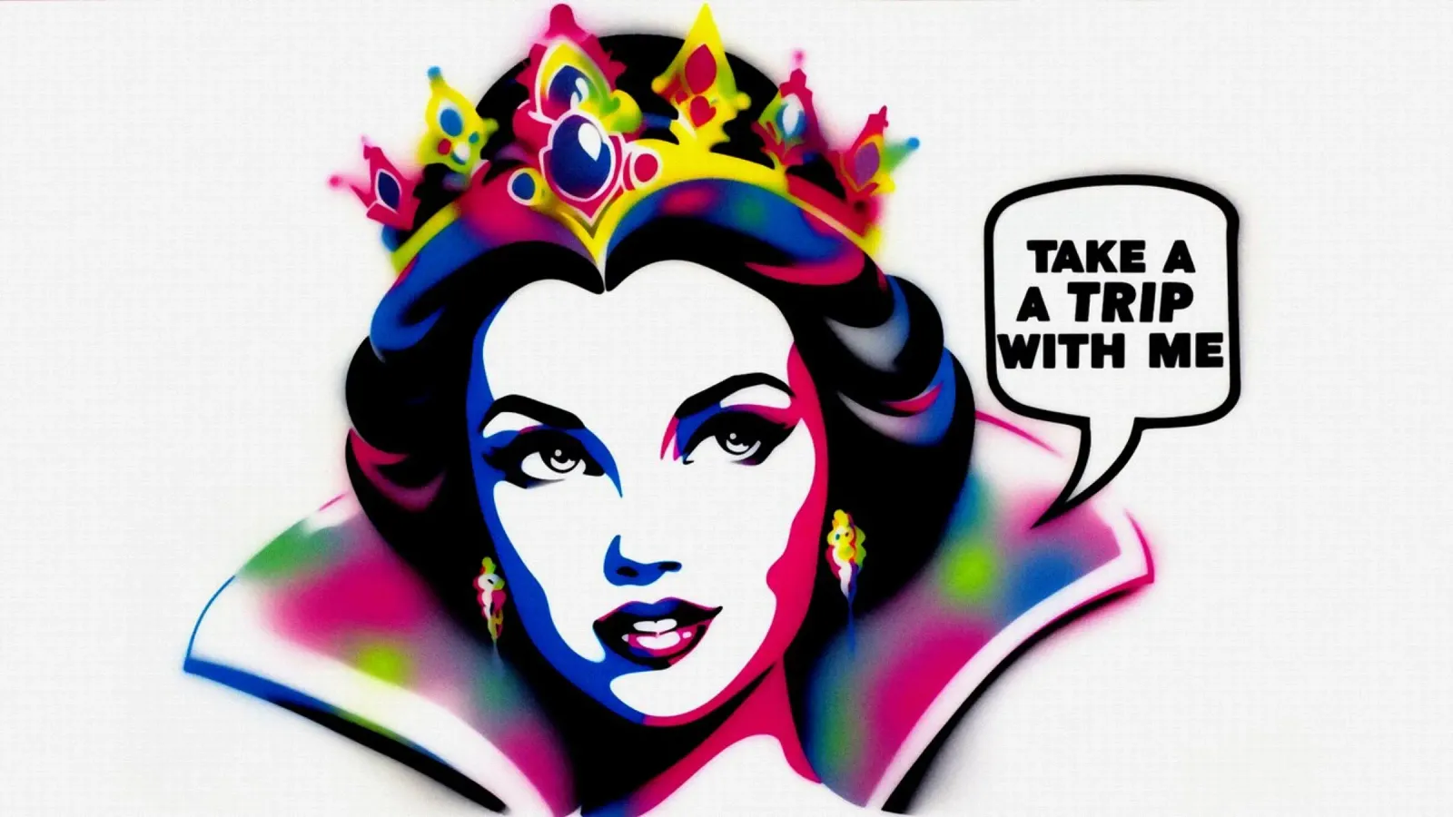 Take a trip with me – Stencil, Graffiti & Streetart pellicola backlit da STAN Z.