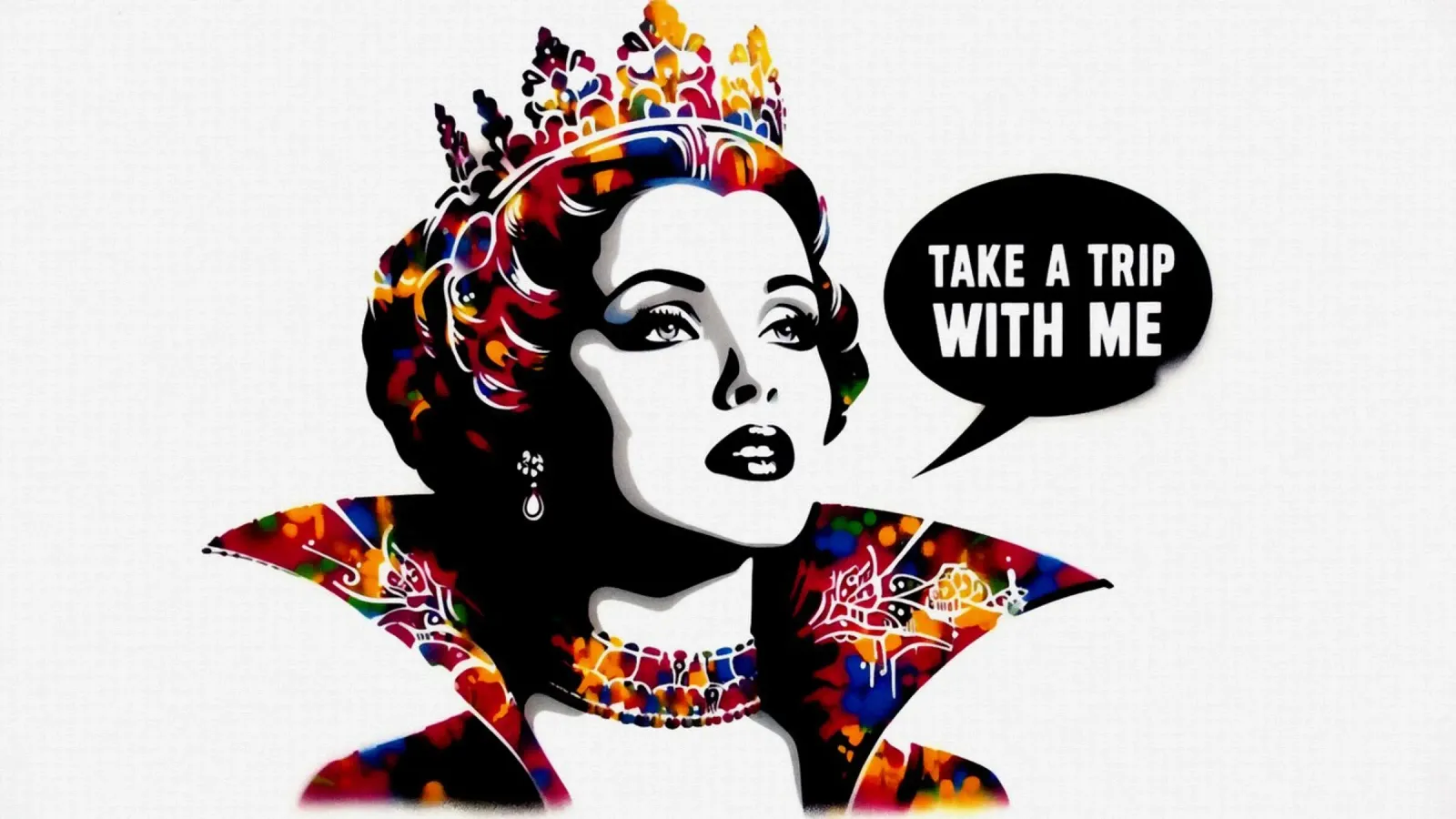 Take a trip with me – Stencil, Graffiti & Streetart pellicola backlit da STAN Z.