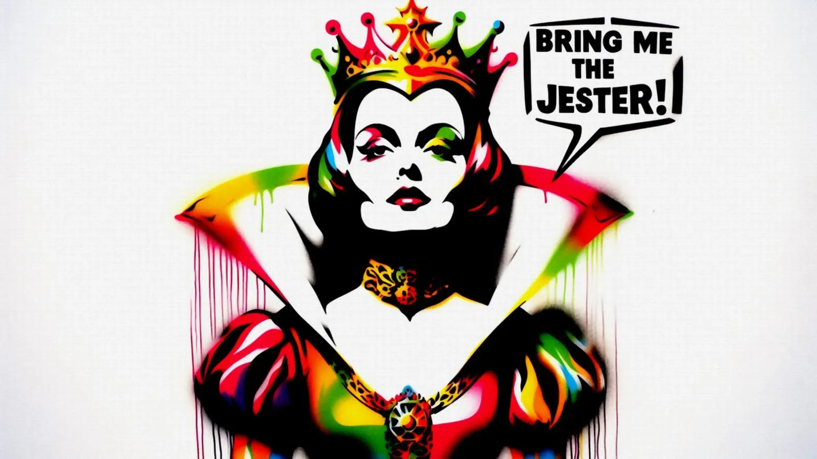 Bring me the Jester – Stencil, Graffiti & Streetart pellicola backlit da STAN Z.