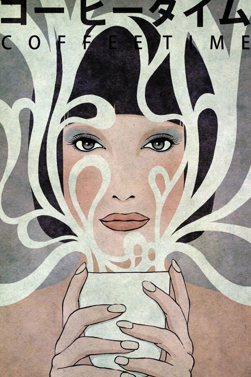 Coffee Time Poster von Kuba Gornowicz