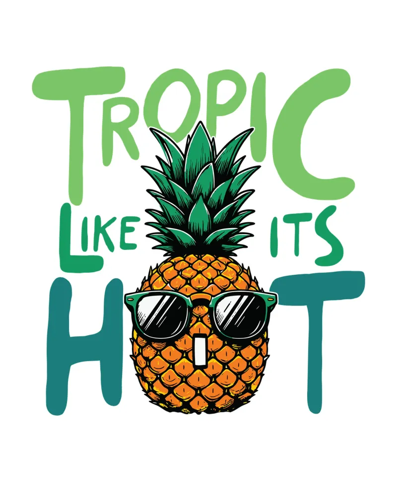 Tropic like it's hot pellicola backlit da edsonramosart