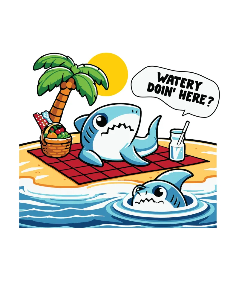 Watery doin' here? Leinwand von edsonramosart