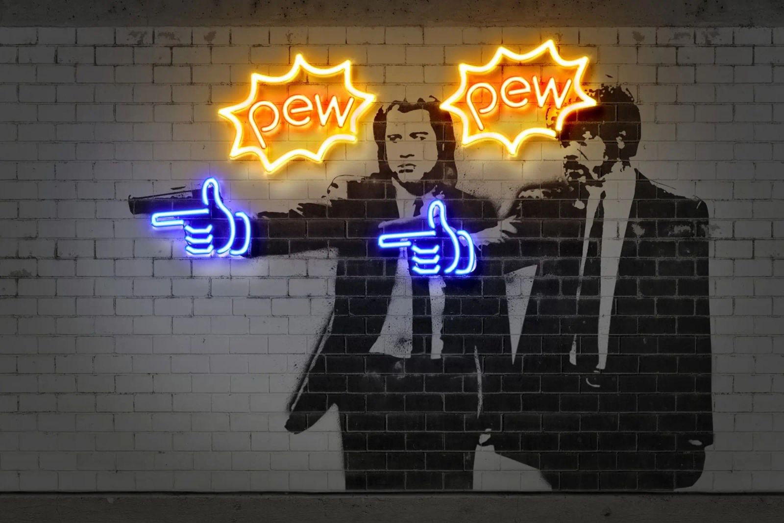 Pew Pew poster by Octavian