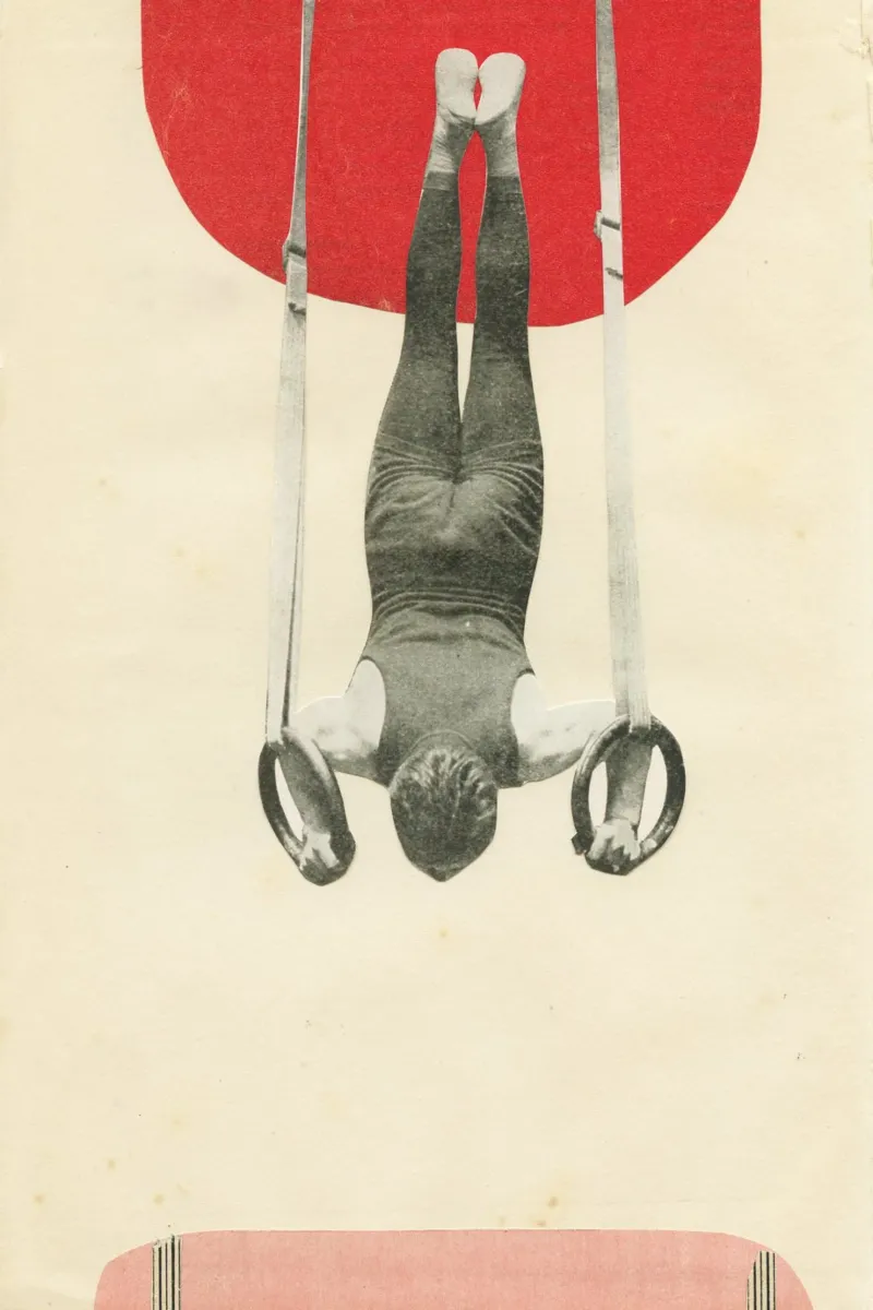 silent poster by Cassia Beck Collage