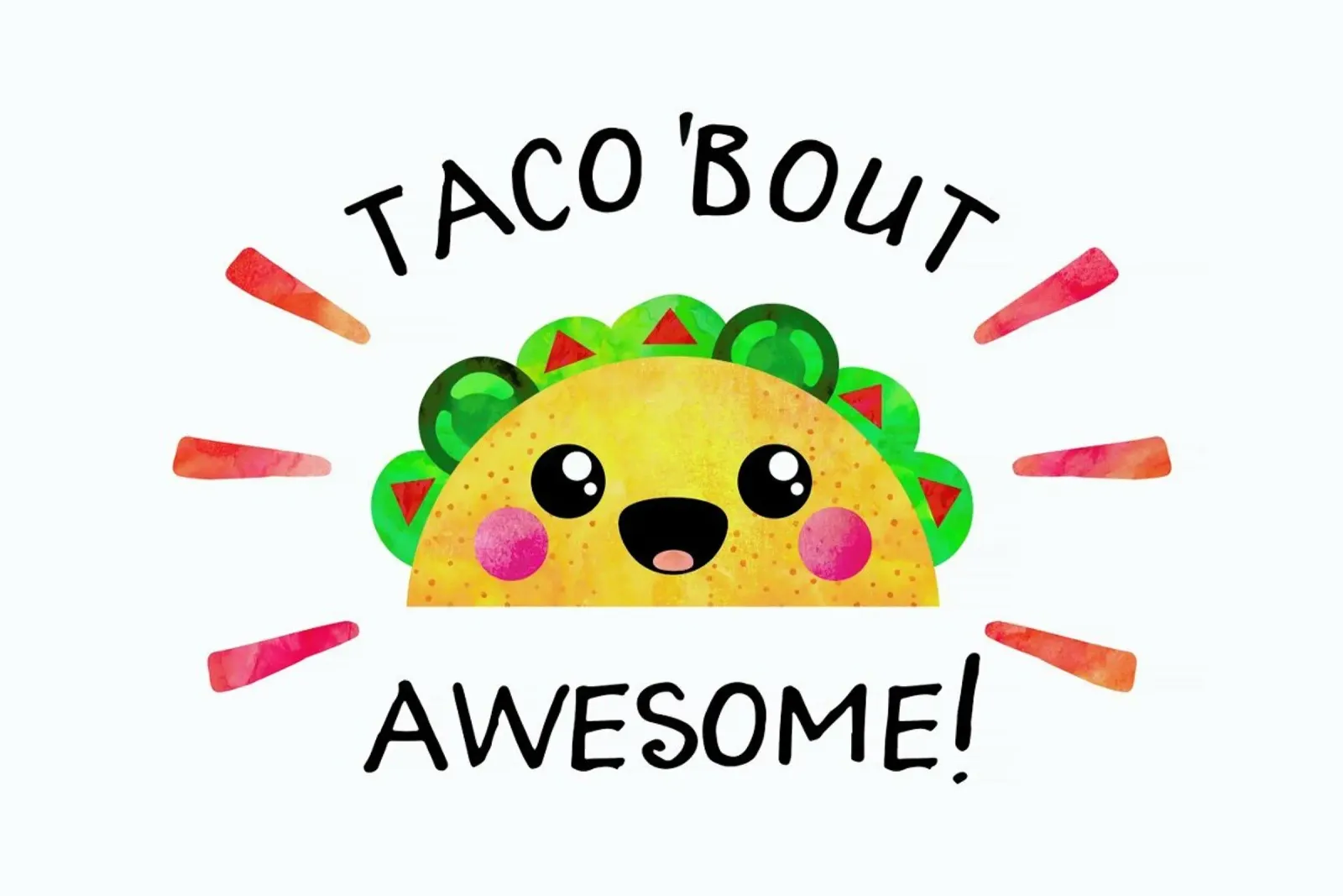 Taco Bout Awesome pellicola backlit da Elisabeth Fredriksson