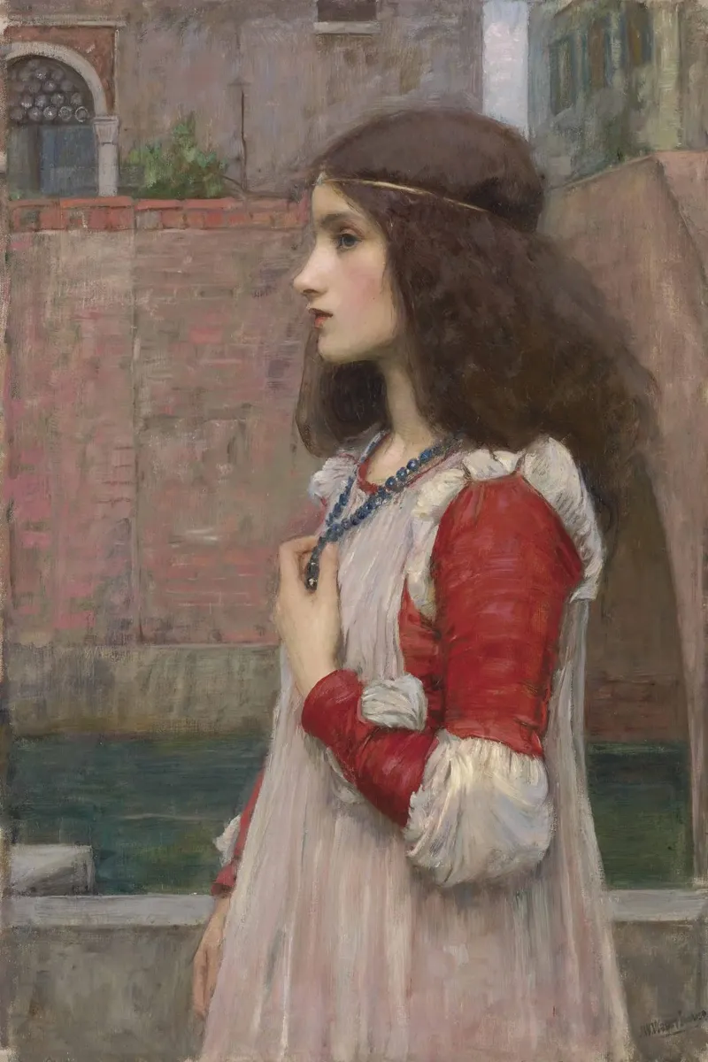 John William Waterhouse - Giulietta pellicola backlit da Timeless Artworks