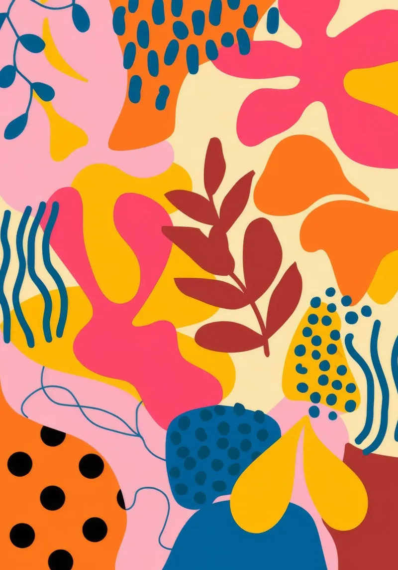 Abstract Floral Patterns canvas by Demar Galleria