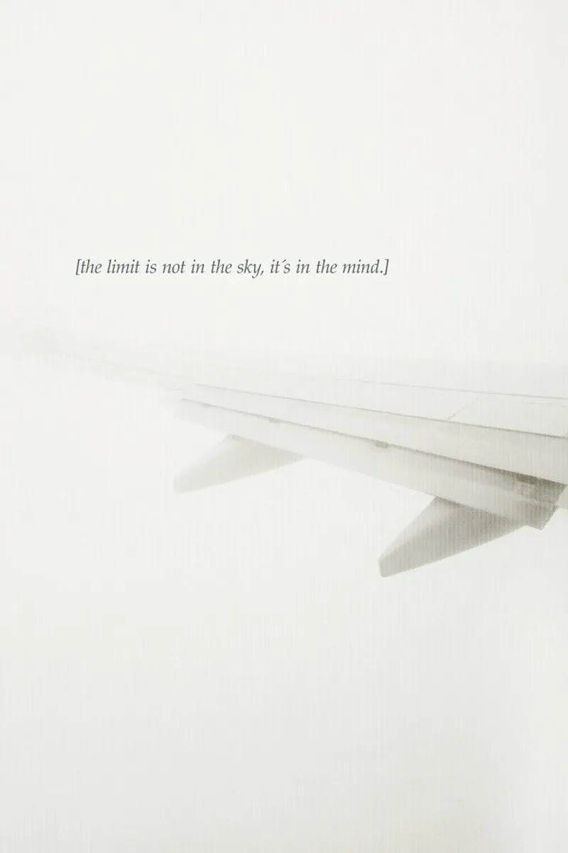 The Sky poster con telaio in plastica da Kubistika