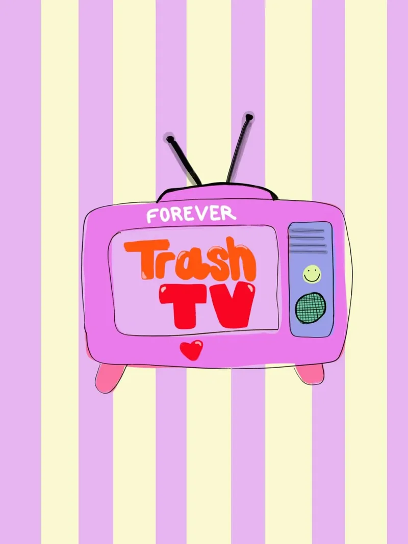 Trash TV carta hahnemühle da Hej Ibiza by Ute Arnold