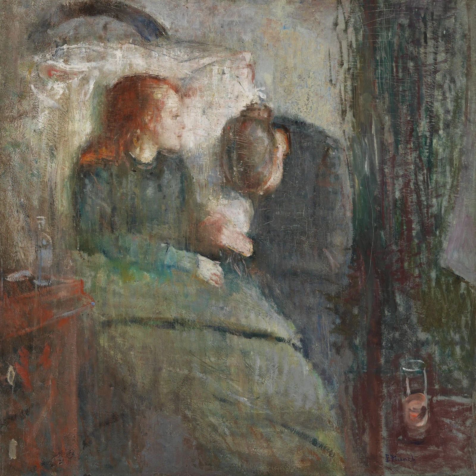 Edvard Munch - The Sick Child, 1886 poster by Timeless Artworks