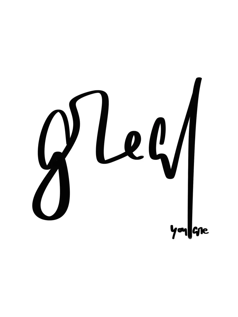 you are great poster con telaio in legno da LIMITED EDITION LETTERS