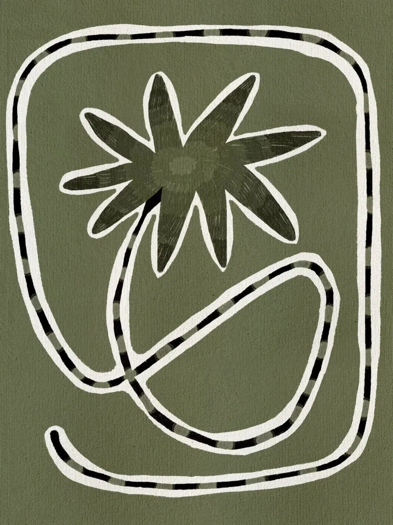 Delicate Bloom 18 plexiglass da Shatha Al Dafai
