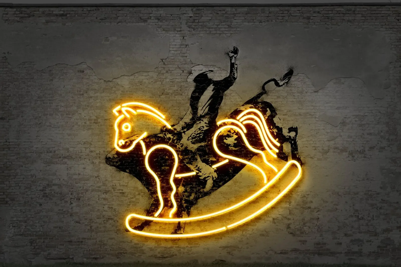 Rodeo poster con telaio in legno da Octavian
