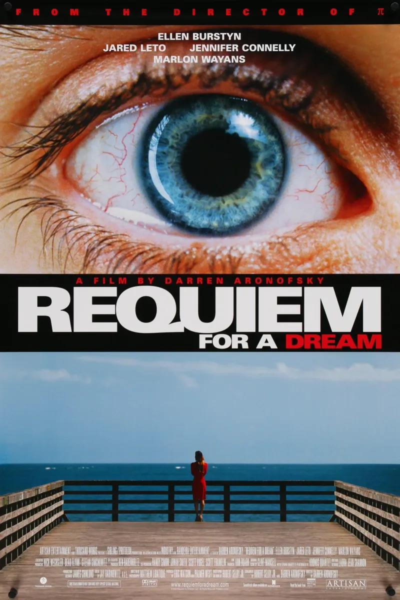 Requiem for a Dream tela con Cornice a cassetta da Attaboy Dsgn