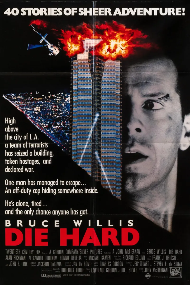 Die Hard Movie hahnemühle by Attaboy Dsgn