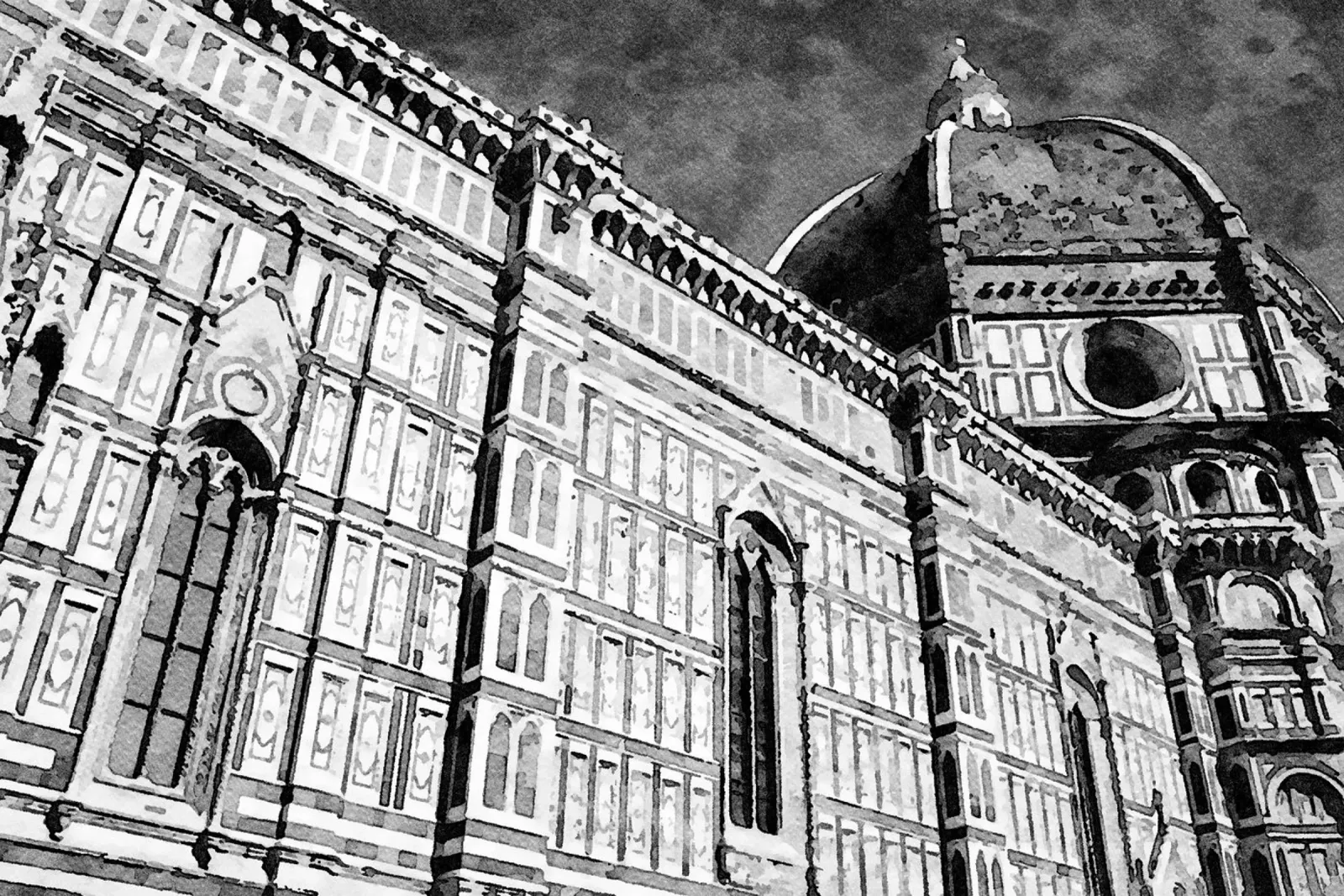 Firenze pellicola backlit da Massimo Frascogna