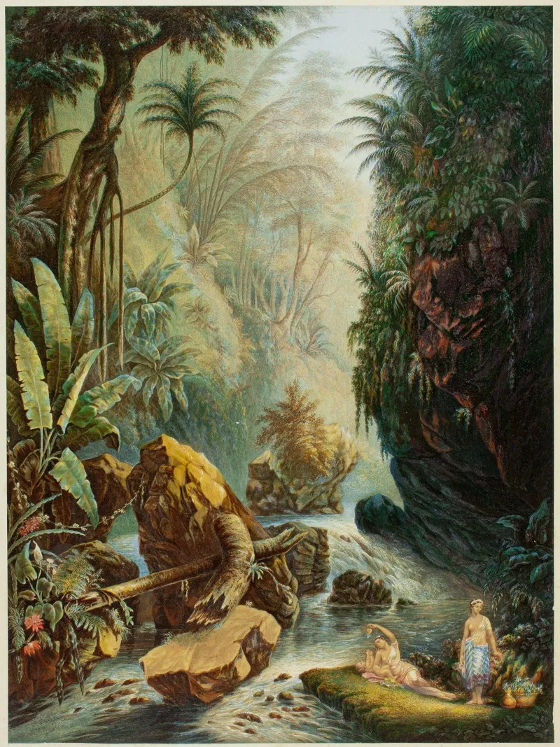 River In The Jungle plexiglass da vintageshop
