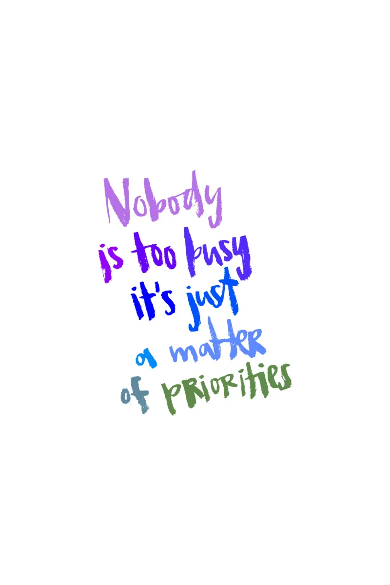 Priorities pellicola backlit da Brushmeetspaper