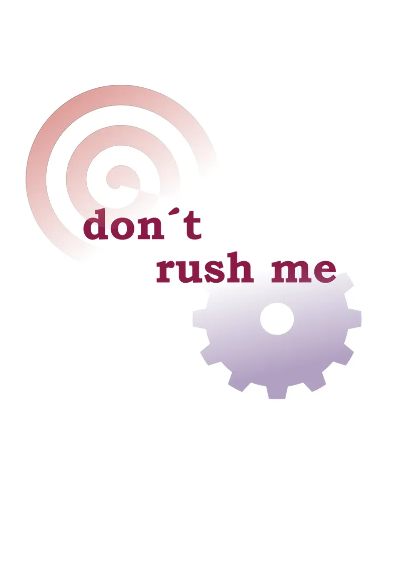 Forme geometriche con una frase tela da Something for you
