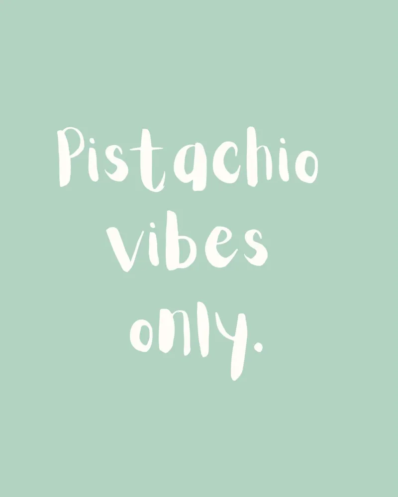 Pistachio vibes only hahnemühle de designsbysophia