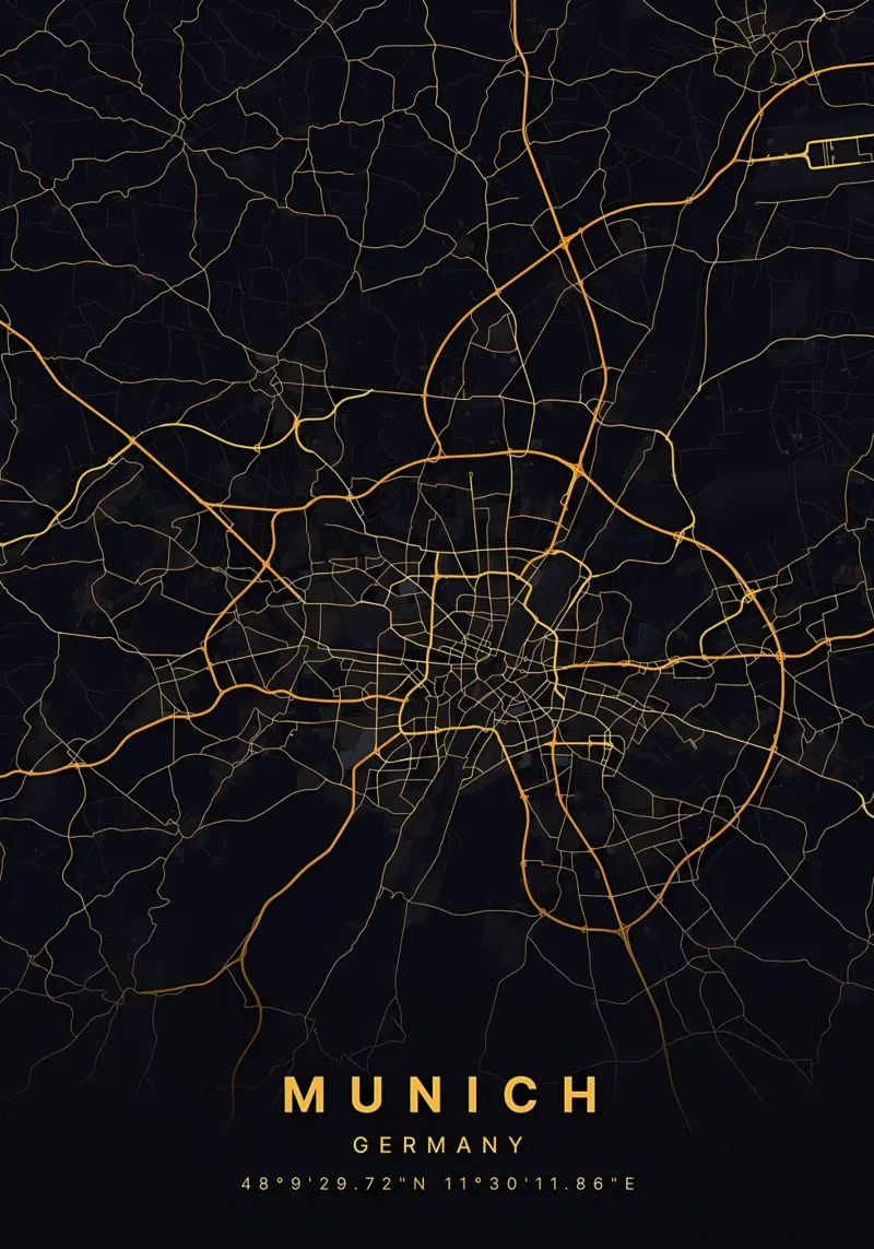Munich Germany canvas by Christopher Adams