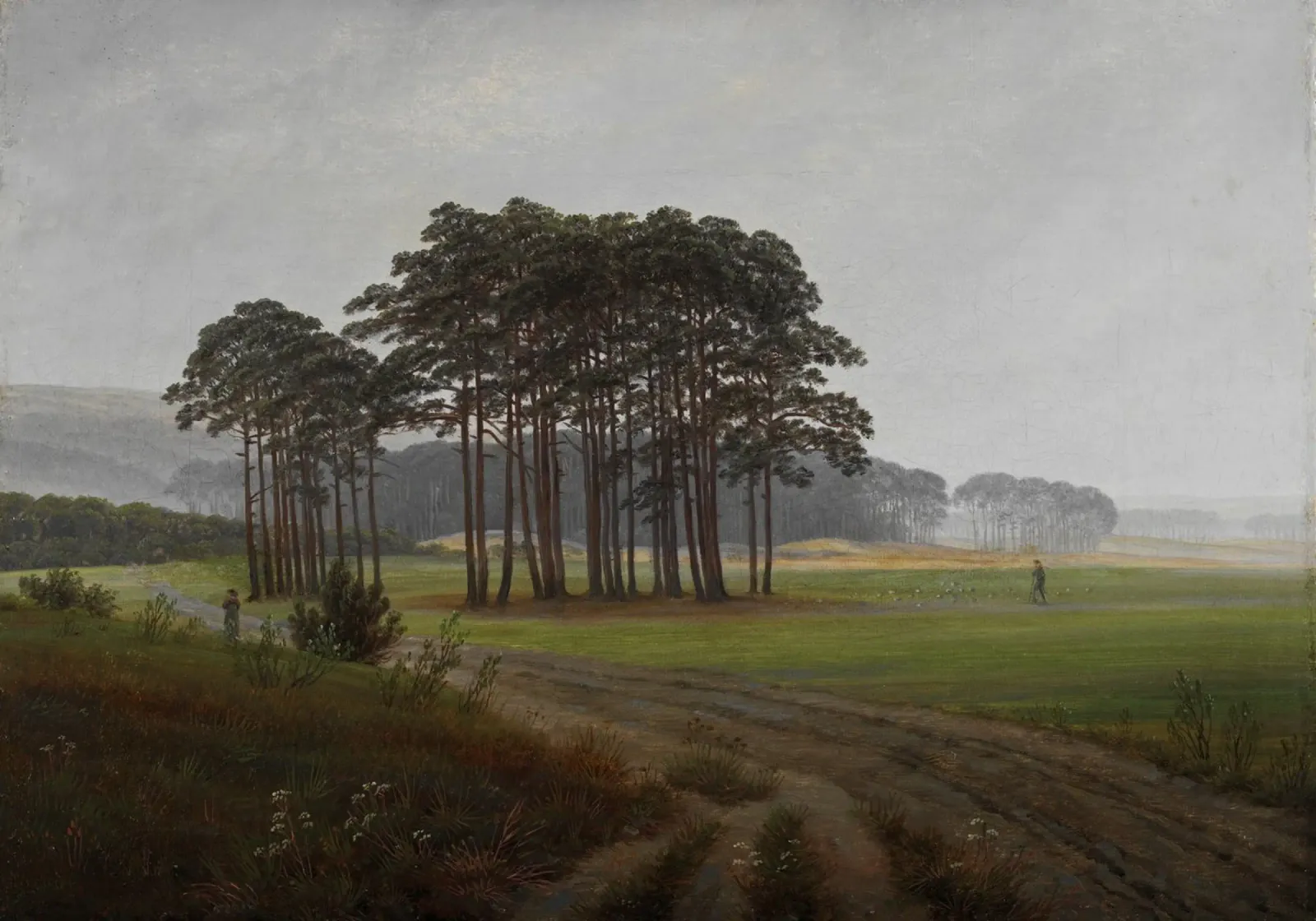 Caspar David Friedrich - El Mediodía metacrilato de Timeless Artworks