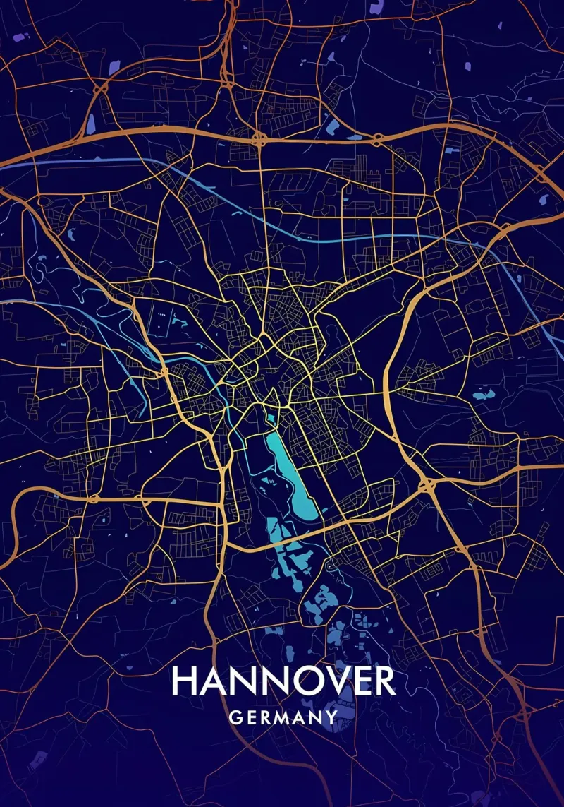 Hannover pellicola backlit da Christopher Adams