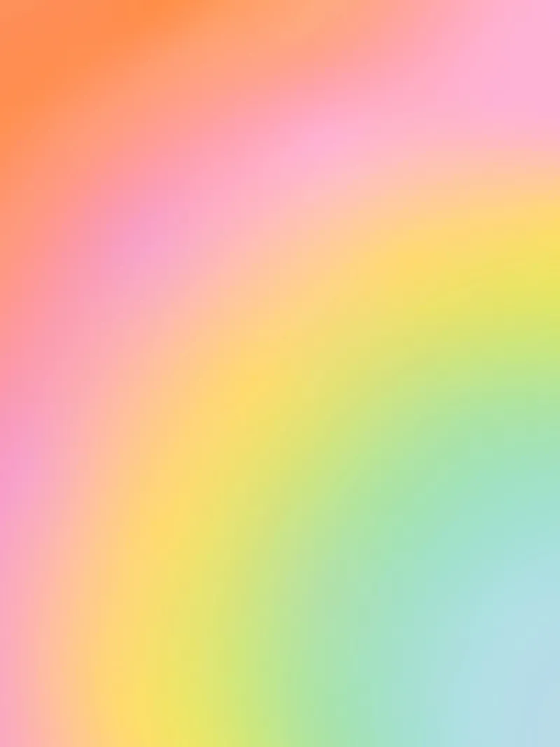 Sognante Candy Arcobaleno Gradiente pellicola backlit da Dominique Vari Abstract
