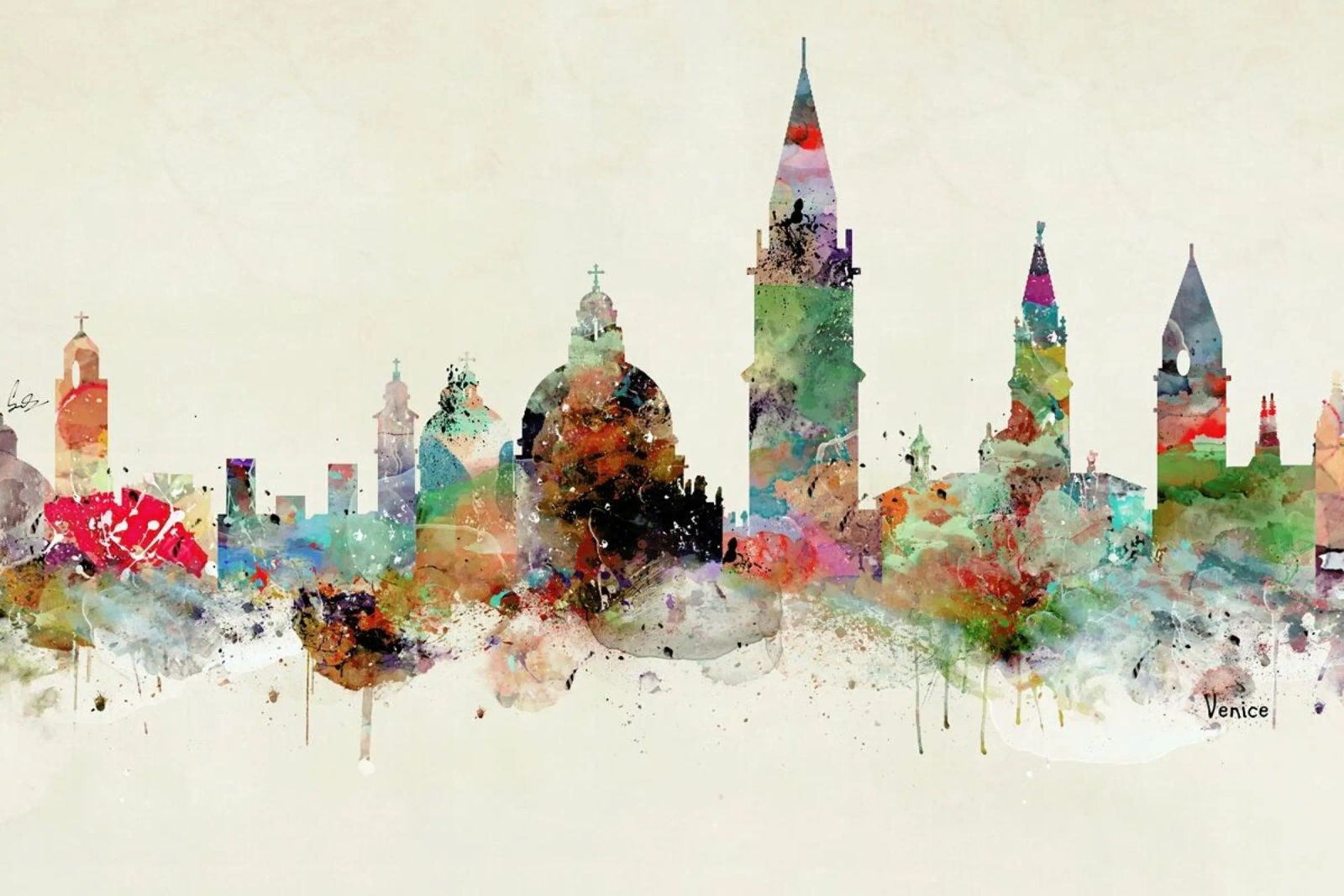 Venice poster de Brian Buckley