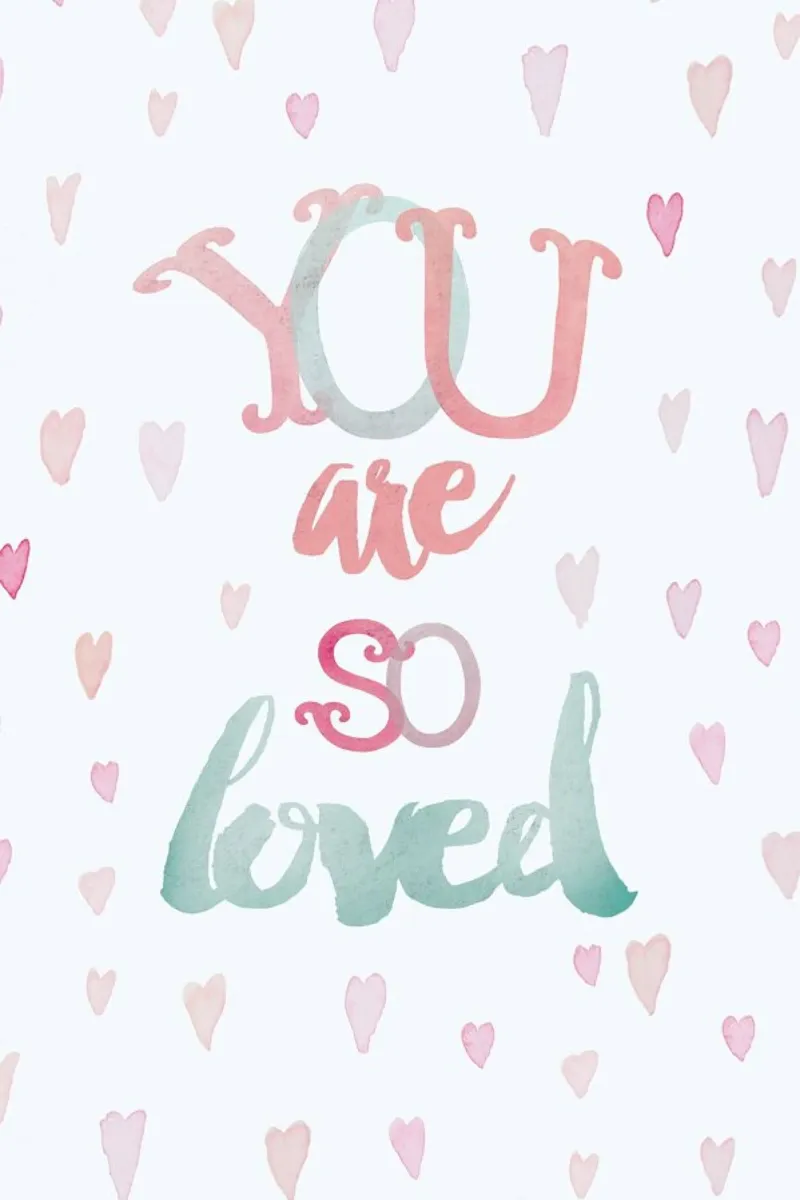 You Are So Loved canvas van treechild