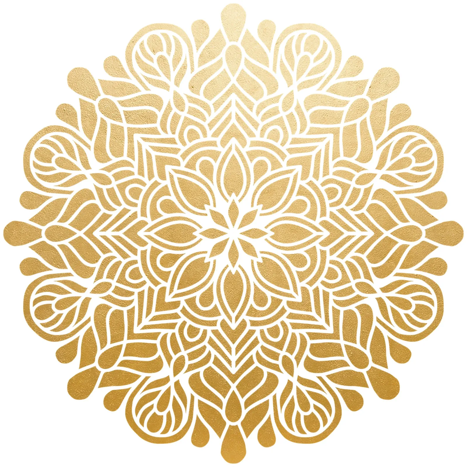 Mandala d'oro pellicola backlit da Spiritual Touch