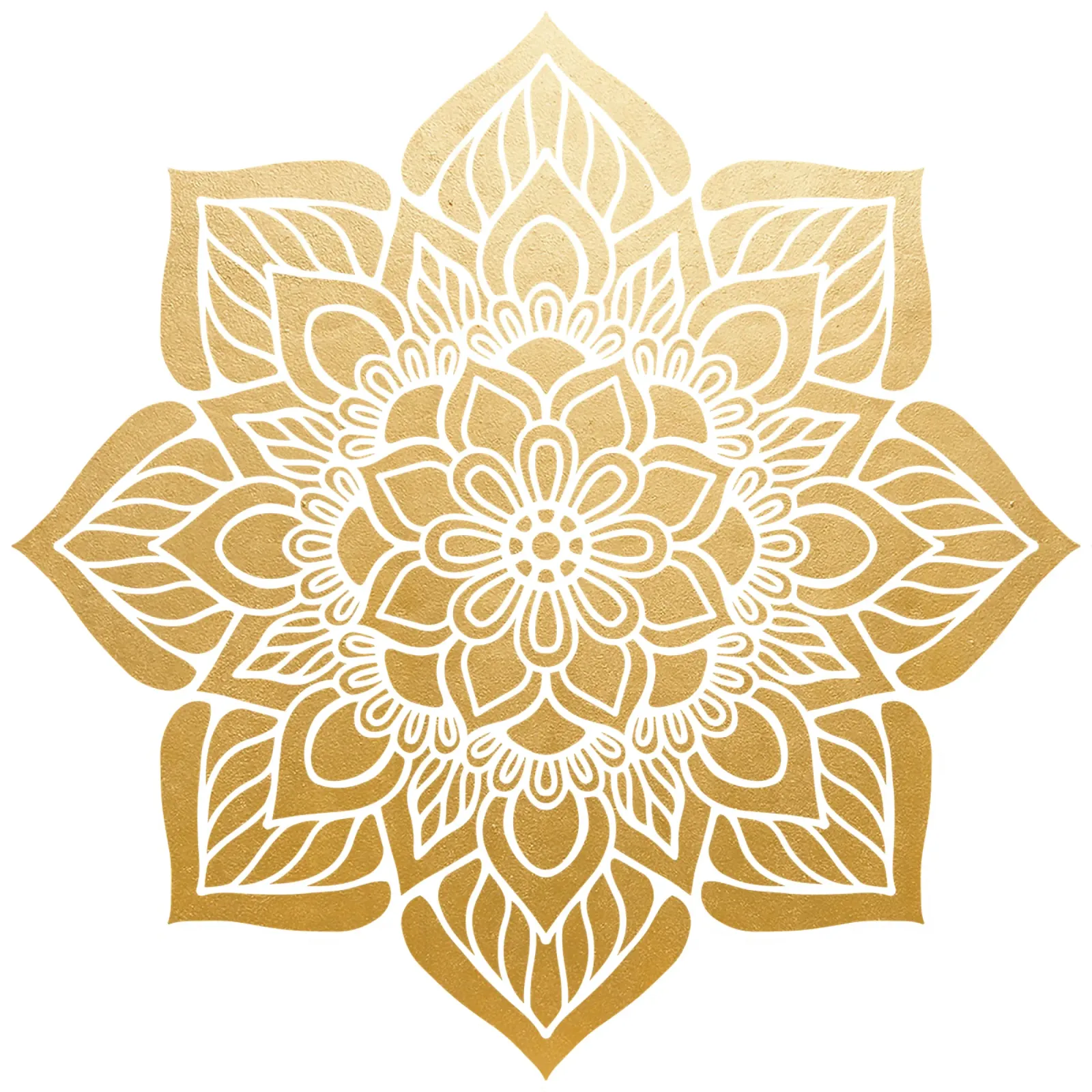 Mandala d'oro pellicola backlit da Spiritual Touch