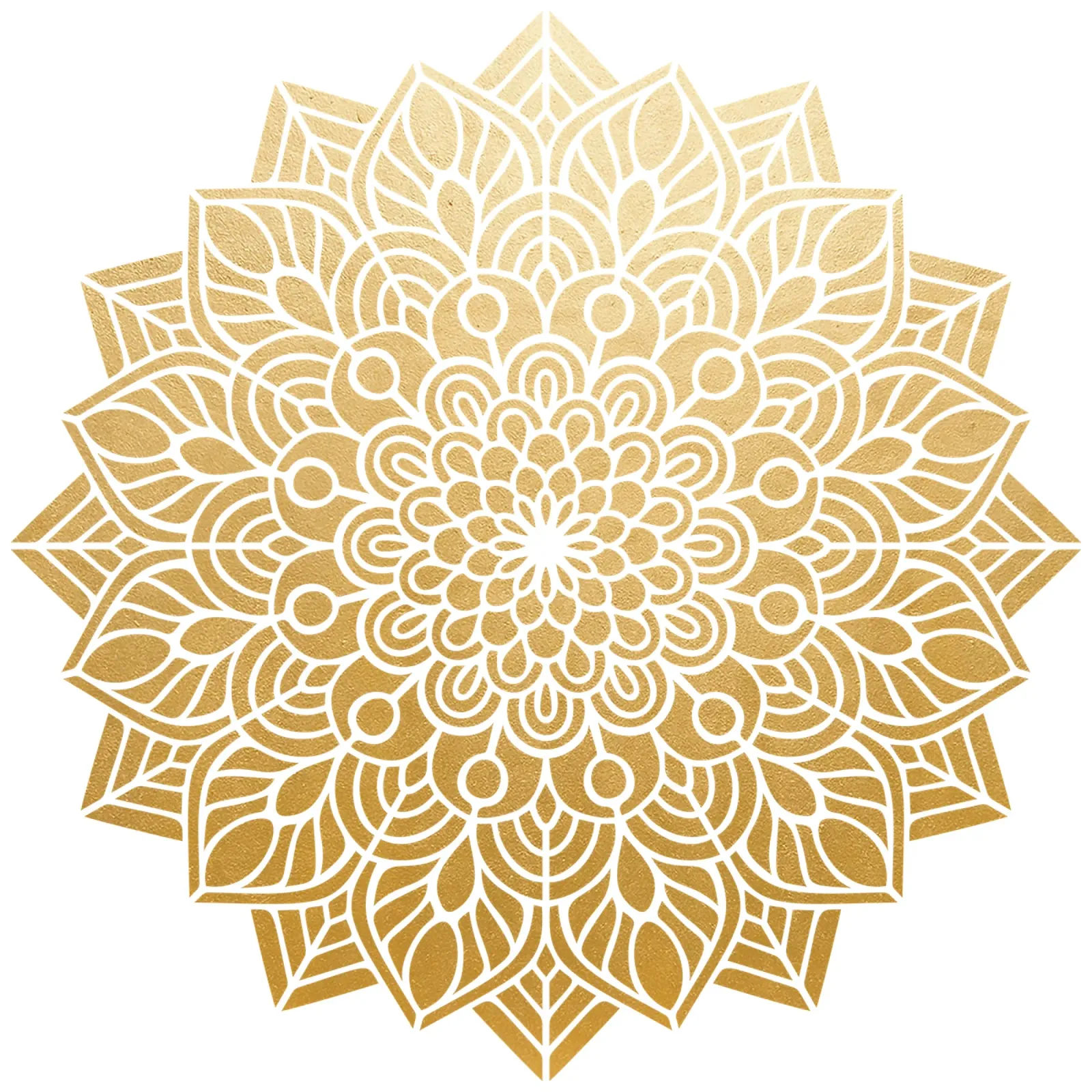 Mandala d'oro pellicola backlit da Spiritual Touch