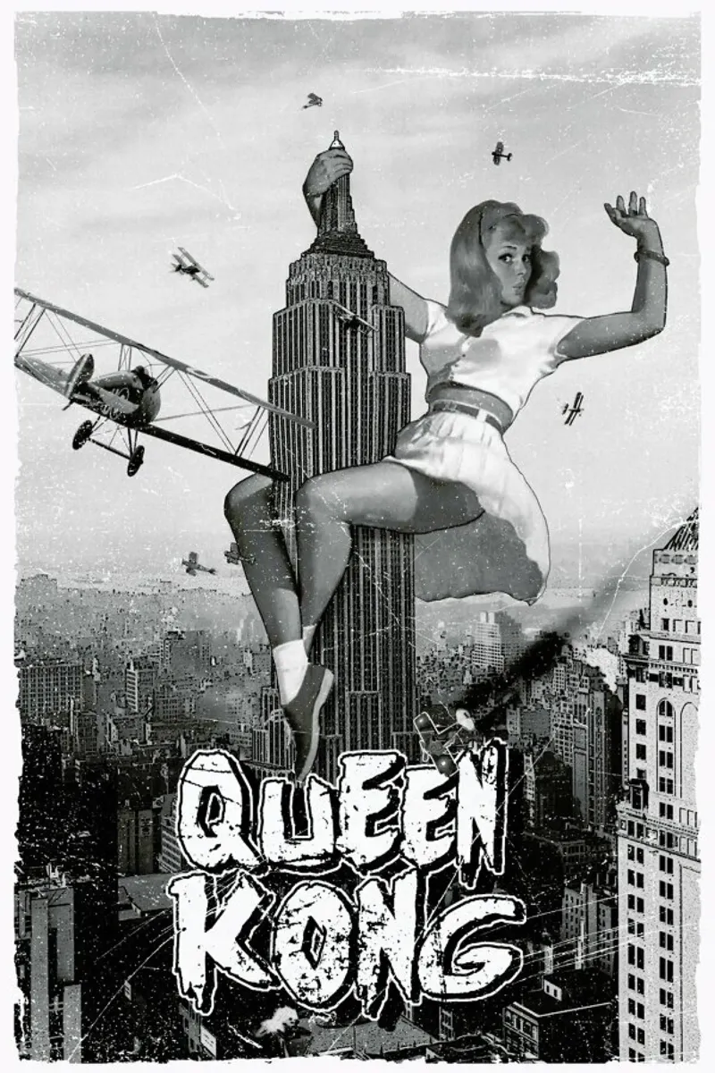 Queen Kong 2 pellicola backlit da Olivier Marchand