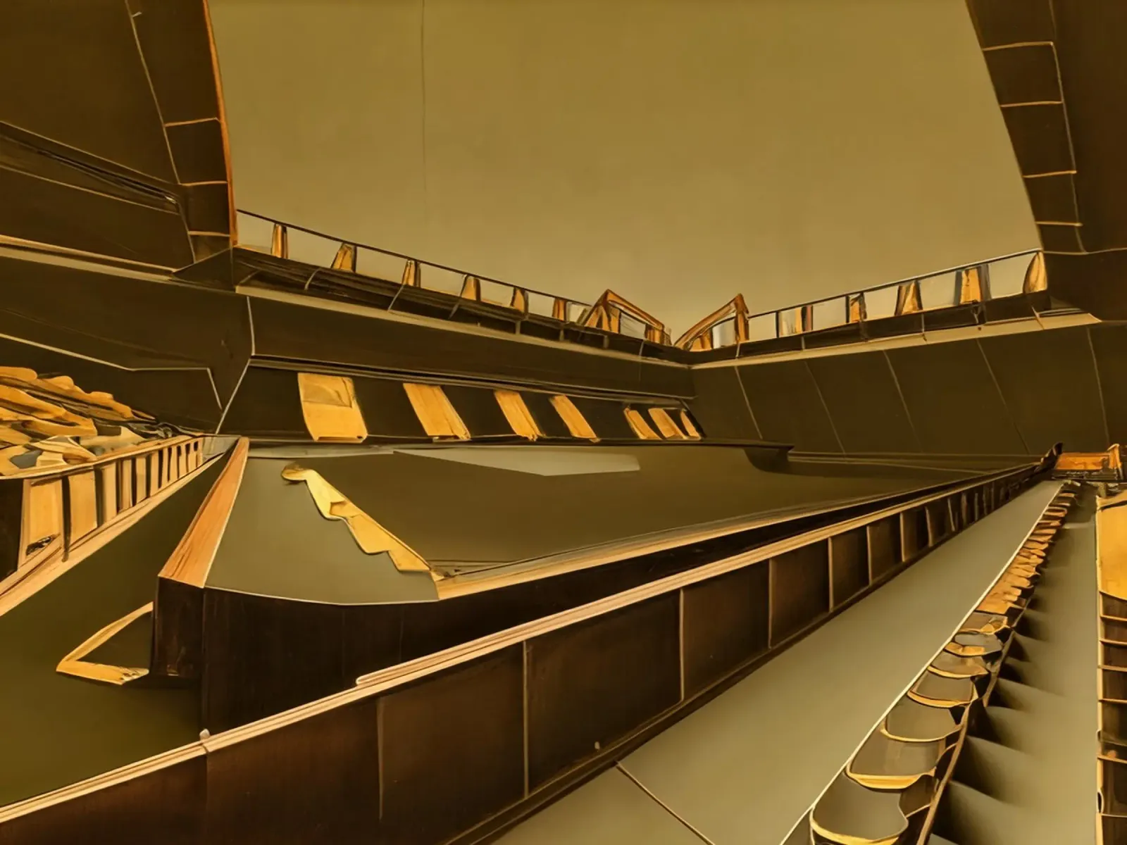 Stadio_Dortmund_3 poster con telaio in alluminio da Impressionismus by LK