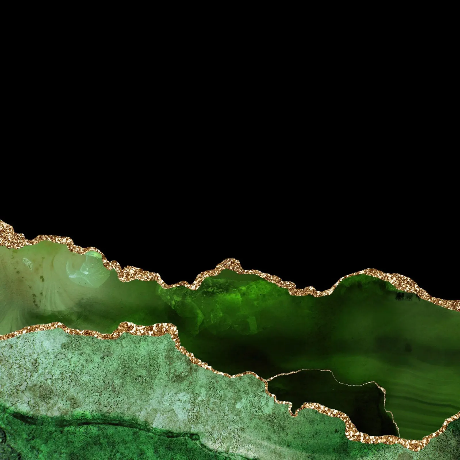 Agata verde e oro Texture 10 pellicola backlit da Gemstone Textures