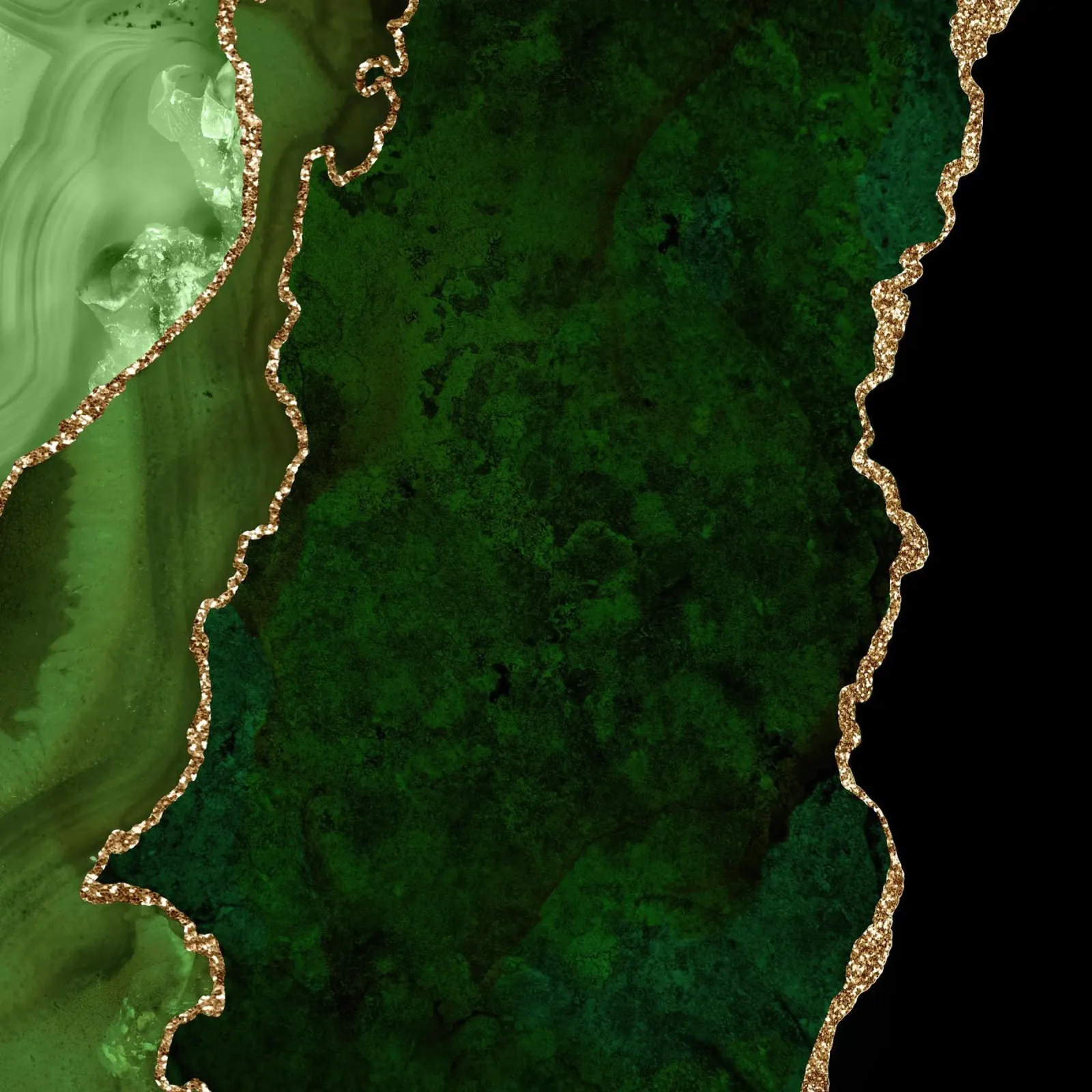 Texture agata verde e oro 15 pellicola backlit da Gemstone Textures