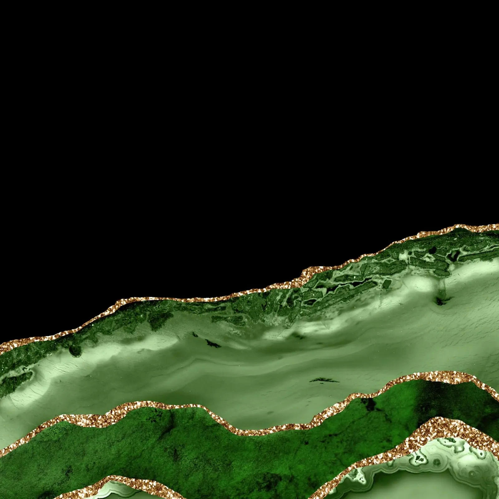 Texture agata verde e oro 17 pellicola backlit da Gemstone Textures