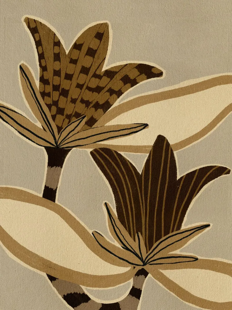 Delicate Bloom 12 plexiglass da Shatha Al Dafai