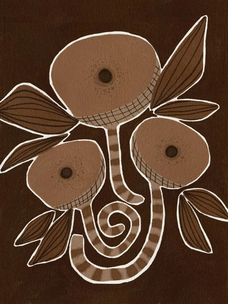 Delicate Bloom 11 plexiglass da Shatha Al Dafai