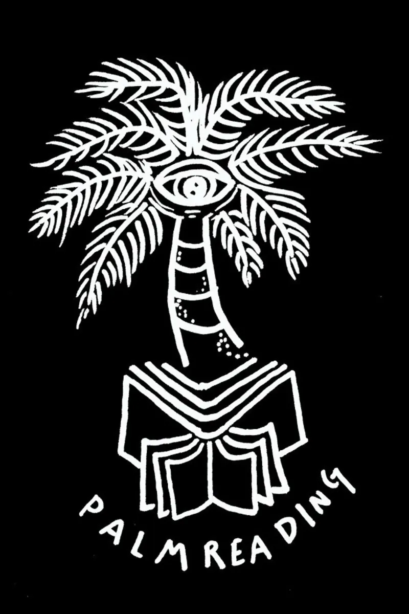 Palm Reading Black pellicola backlit da Daniela Roessler