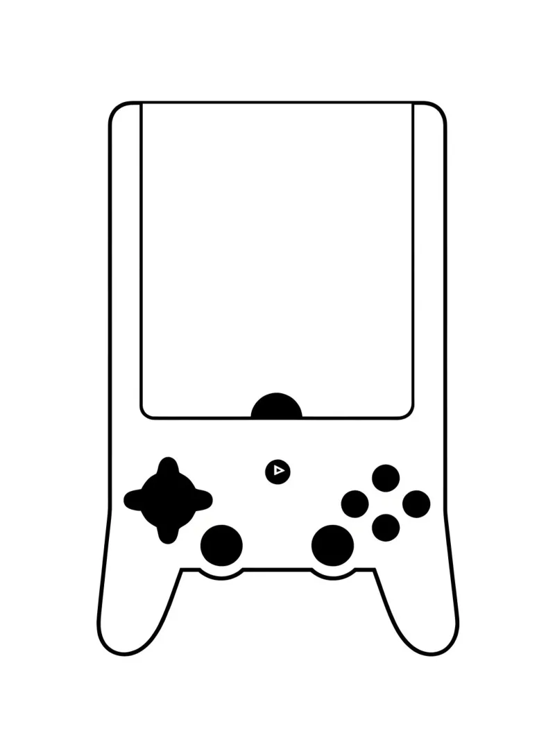 Gioco classico - Line art minimalista plexiglass da Viv Line Art