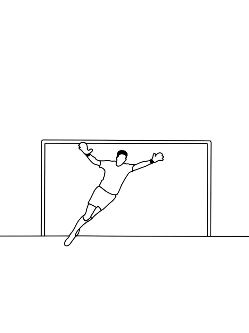 Portiere - Line art minimalista pellicola backlit da Viv Line Art