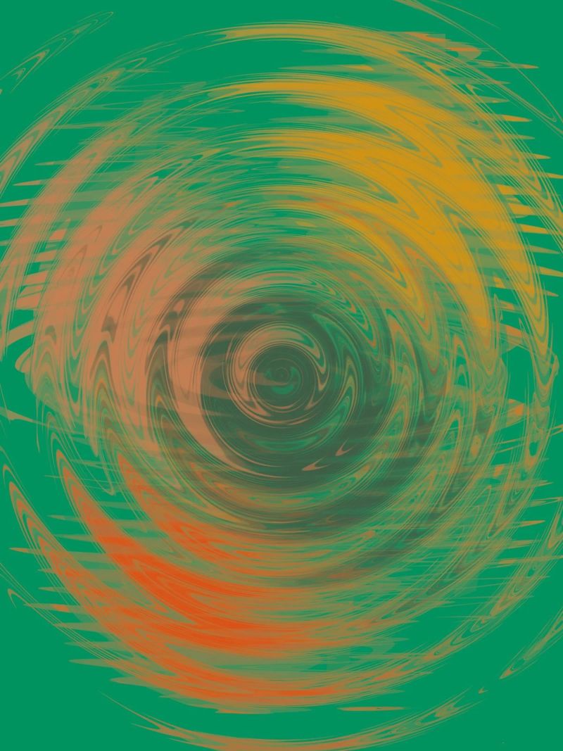 Abstract colourful wavy patterns canvas by Something for you