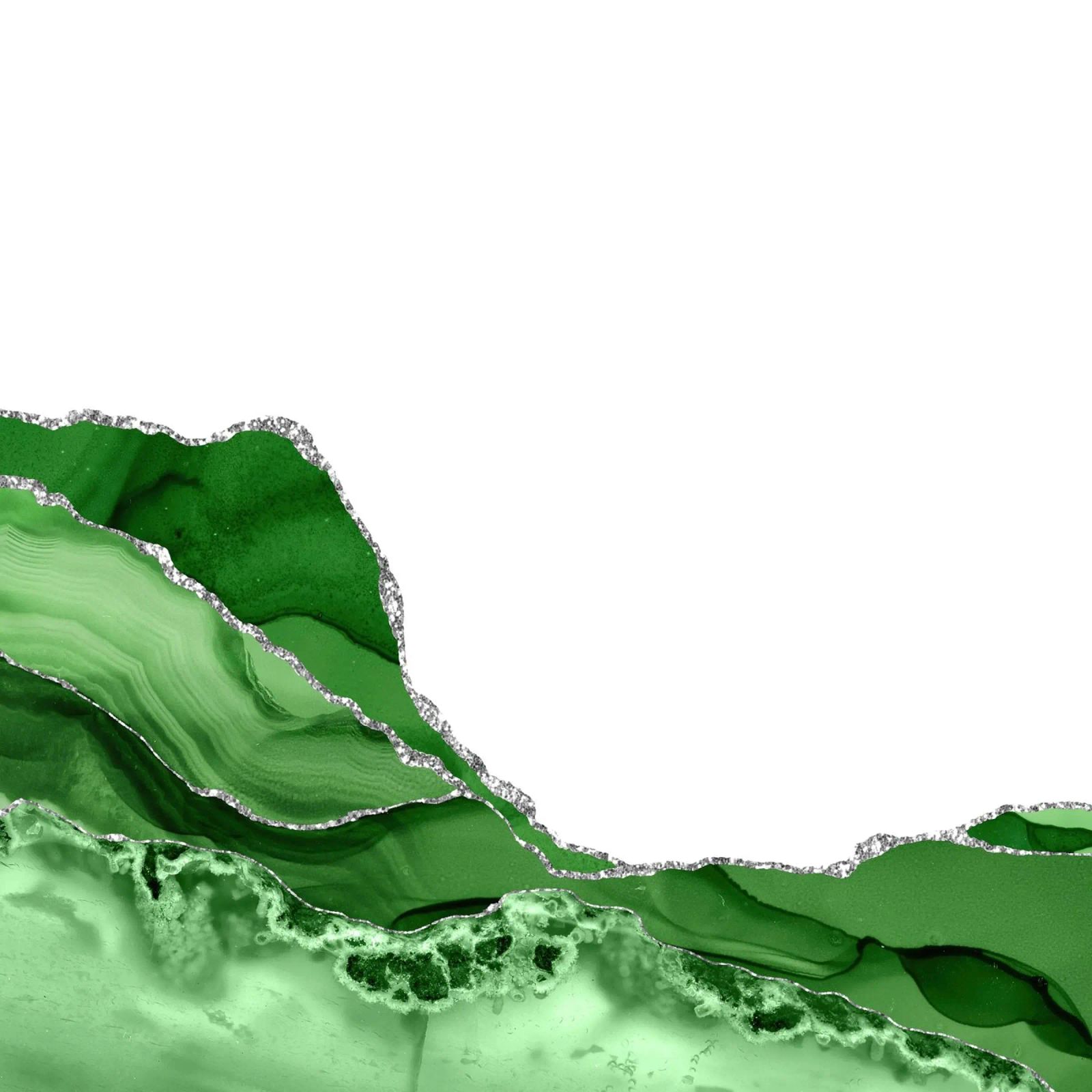 Agata verde e argento Texture 05 poster da Gemstone Textures