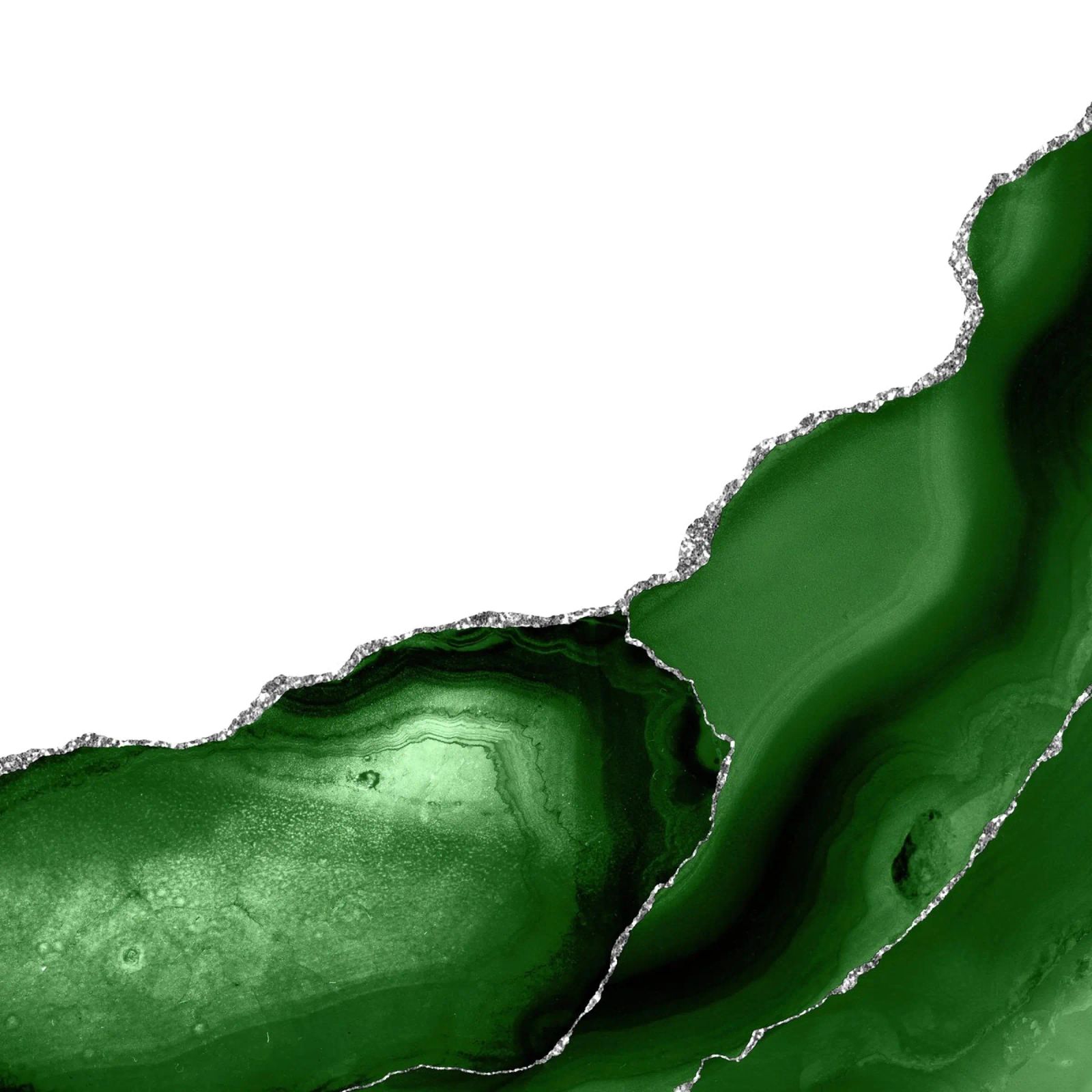 Agata verde e argento Texture 08 plexiglass da Gemstone Textures