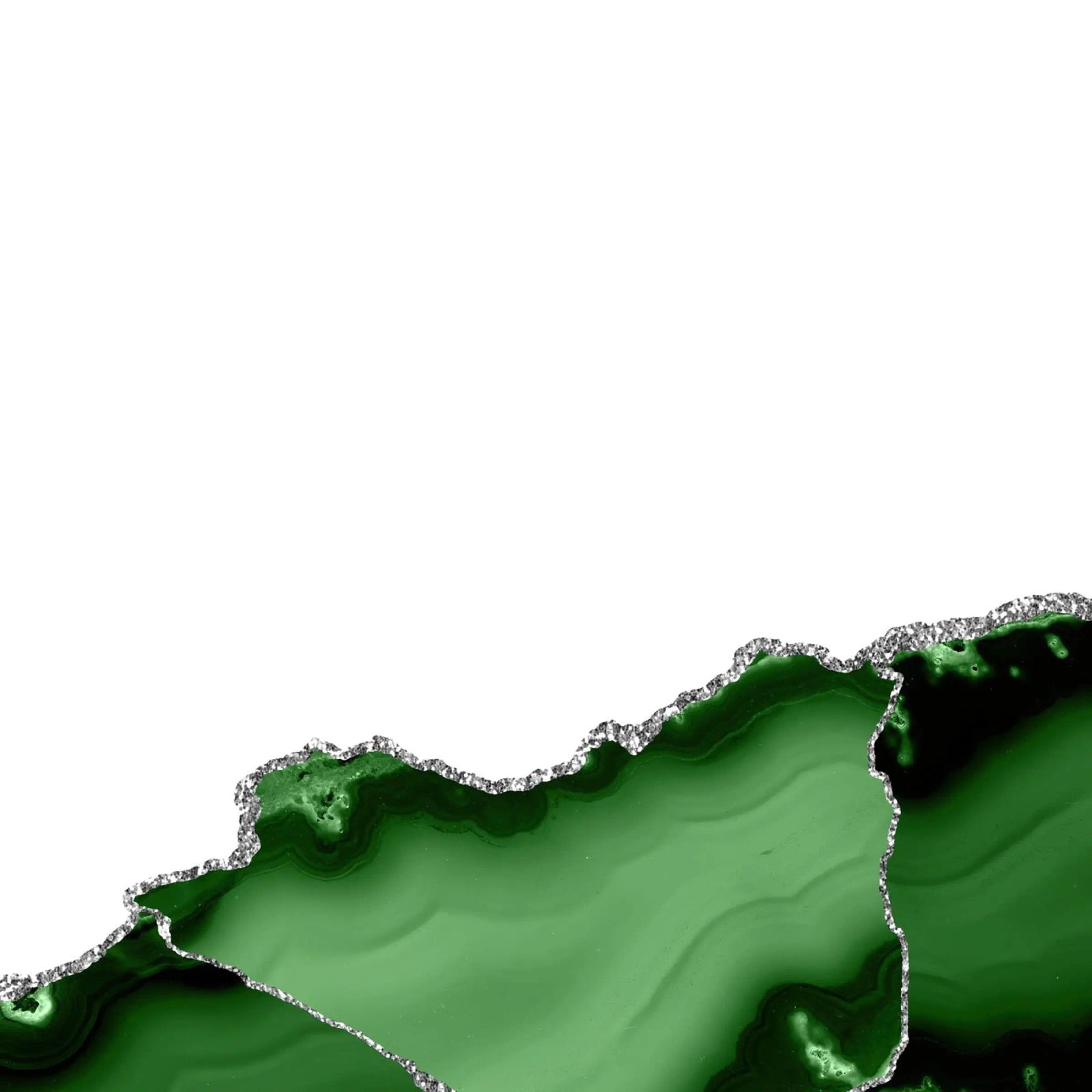Agata verde e argento Texture 09 plexiglass da Gemstone Textures