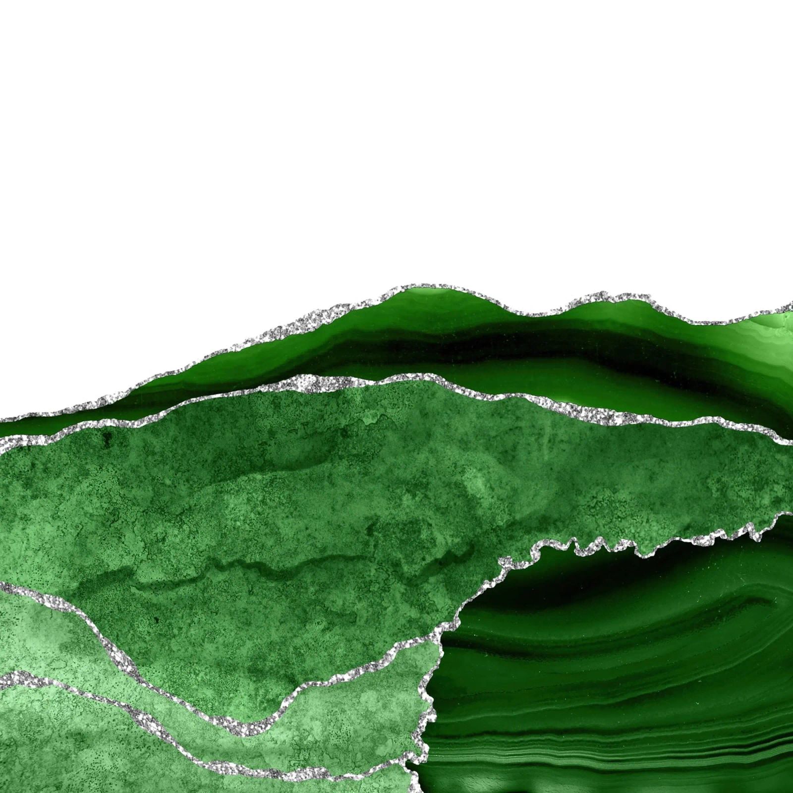 Agata verde e argento Texture 10 pellicola backlit da Gemstone Textures